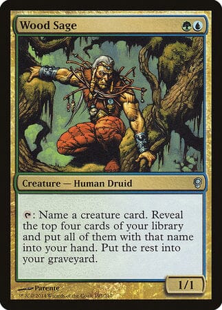 Wood Sage [Conspiracy] MTG Single Magic: The Gathering  | Multizone: Comics And Games