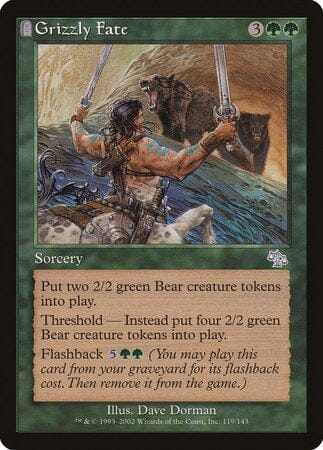 Grizzly Fate [Judgment] MTG Single Magic: The Gathering  | Multizone: Comics And Games
