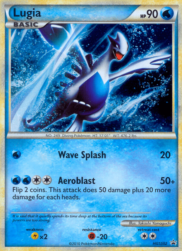 Lugia (HGSS02) [HeartGold & SoulSilver: Black Star Promos] Pokemon Single Pokémon  | Multizone: Comics And Games