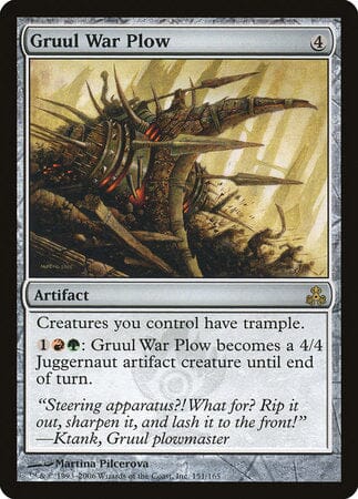 Gruul War Plow [Guildpact] MTG Single Magic: The Gathering  | Multizone: Comics And Games