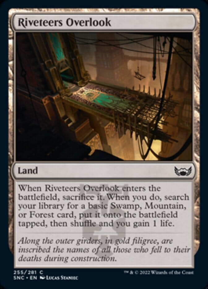 Riveteers Overlook [Streets of New Capenna] MTG Single Magic: The Gathering  | Multizone: Comics And Games