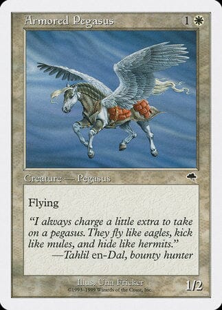 Armored Pegasus [Battle Royale Box Set] MTG Single Magic: The Gathering  | Multizone: Comics And Games