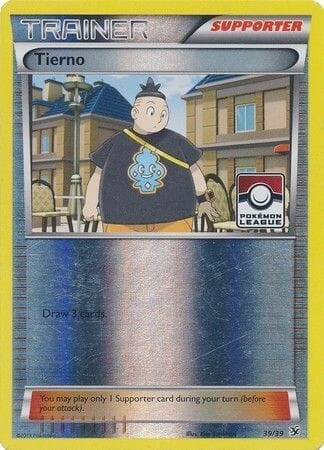 Tierno (39/39) (League Promo) [XY: Kalos Starter Set] Pokemon Single Pokémon  | Multizone: Comics And Games