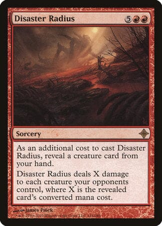 Disaster Radius [Rise of the Eldrazi] MTG Single Magic: The Gathering  | Multizone: Comics And Games