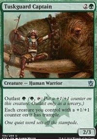 Tuskguard Captain [Khans of Tarkir] MTG Single Magic: The Gathering  | Multizone: Comics And Games