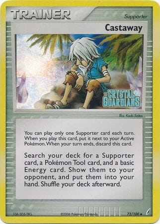 Castaway (72/100) (Stamped) [EX: Crystal Guardians] Pokemon Single Pokémon  | Multizone: Comics And Games