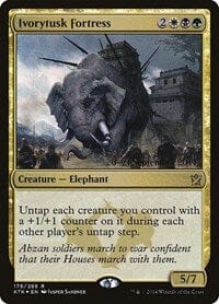 Ivorytusk Fortress [Khans of Tarkir Promos] MTG Single Magic: The Gathering  | Multizone: Comics And Games