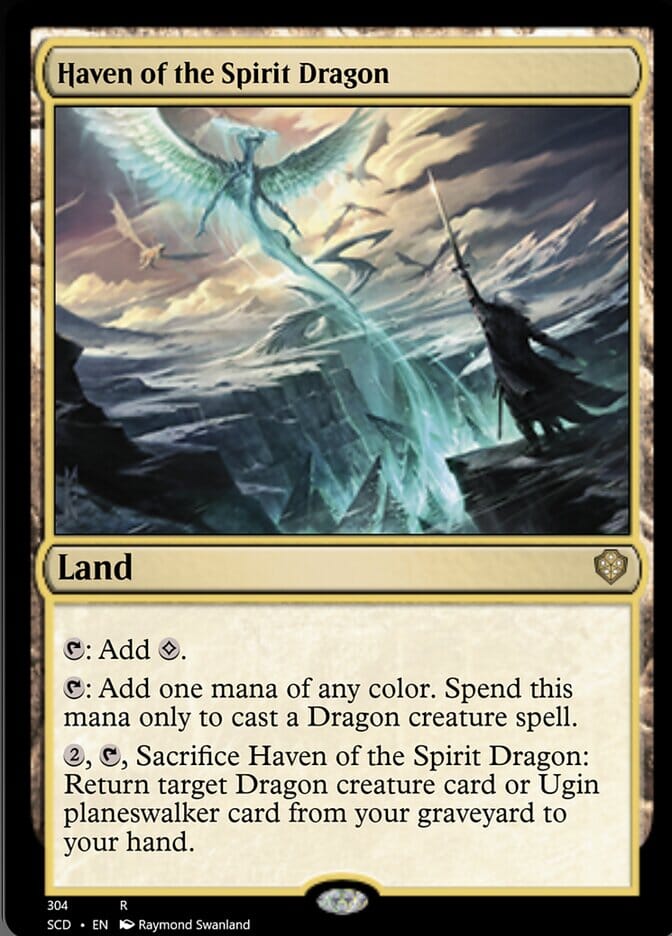 Haven of the Spirit Dragon [Starter Commander Decks] MTG Single Magic: The Gathering  | Multizone: Comics And Games