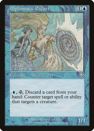 Diplomatic Escort [Mercadian Masques] MTG Single Magic: The Gathering  | Multizone: Comics And Games
