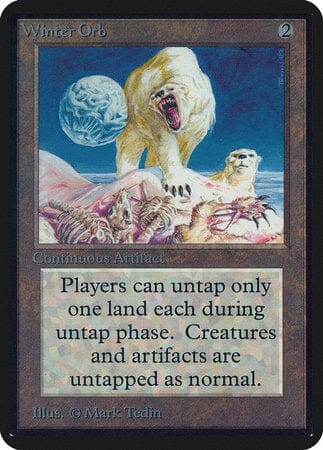 Winter Orb [Limited Edition Alpha] MTG Single Magic: The Gathering  | Multizone: Comics And Games