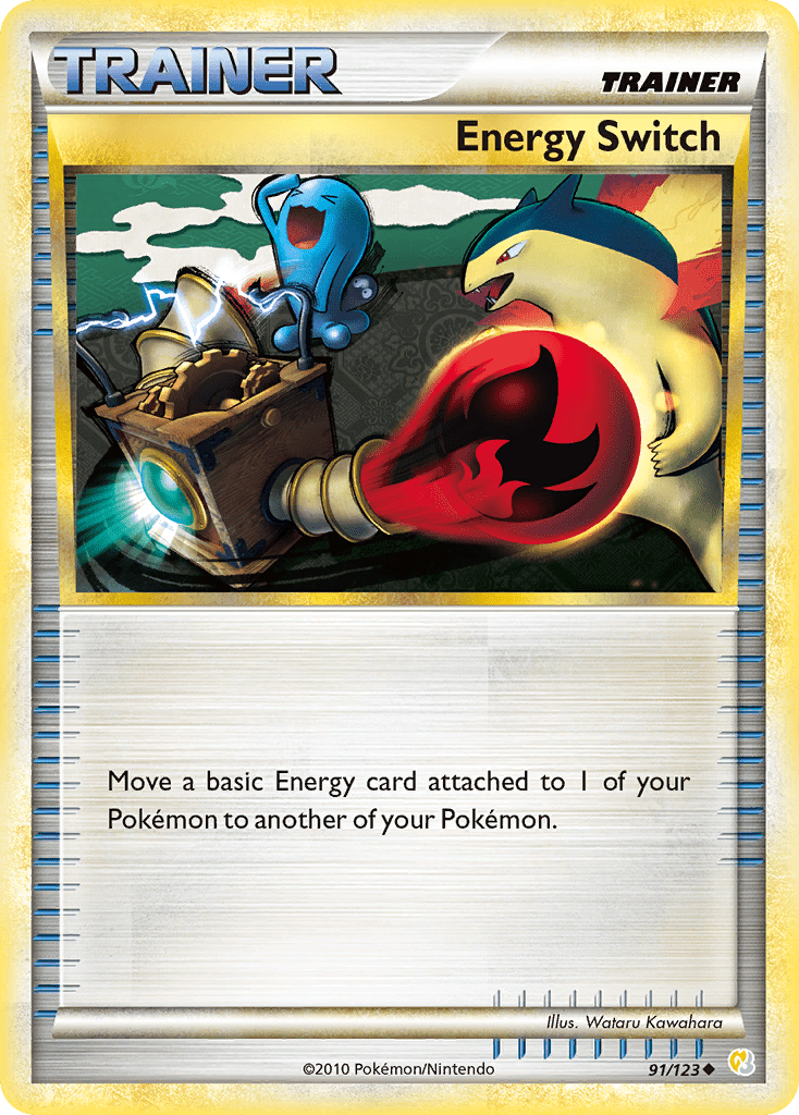 Energy Switch (91/123) [HeartGold & SoulSilver: Base Set] Pokemon Single Pokémon  | Multizone: Comics And Games