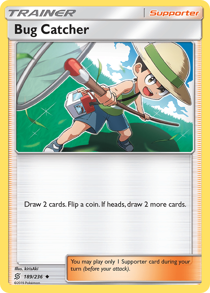 Bug Catcher (189/236) [Sun & Moon: Unified Minds] Pokemon Single Pokémon  | Multizone: Comics And Games