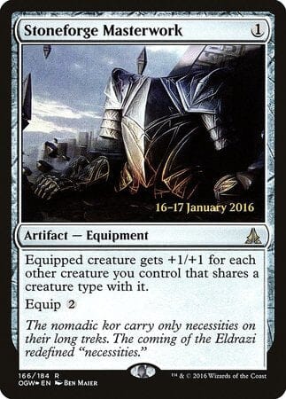 Stoneforge Masterwork [Oath of the Gatewatch Promos] MTG Single Magic: The Gathering  | Multizone: Comics And Games
