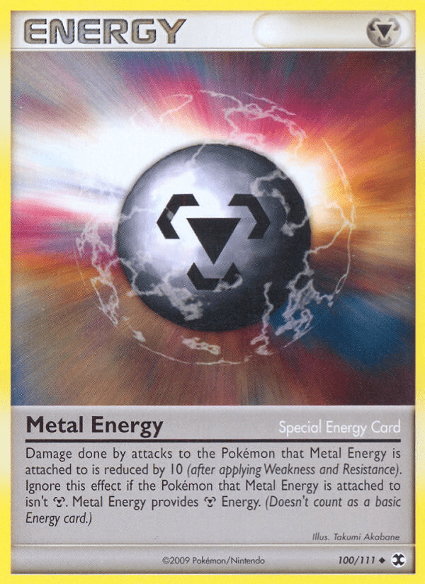 Metal Energy (100/111) [Platinum: Rising Rivals] Pokemon Single Pokémon  | Multizone: Comics And Games