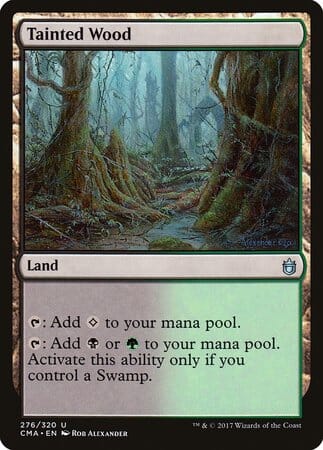 Tainted Wood [Commander Anthology] MTG Single Magic: The Gathering  | Multizone: Comics And Games
