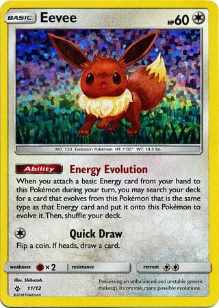 Eevee (11/12) [McDonald's Promos: 2018 Collection] Pokemon Single Pokémon  | Multizone: Comics And Games
