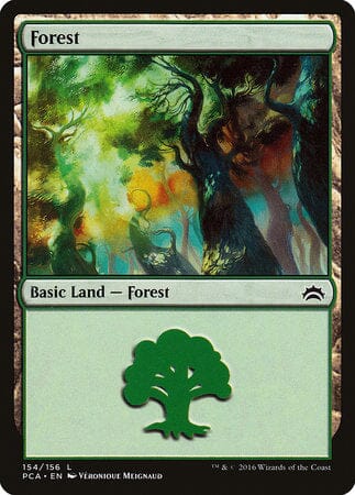 Forest (154) [Planechase Anthology] MTG Single Magic: The Gathering  | Multizone: Comics And Games