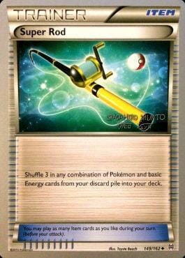 Super Rod (149/162) (Black Dragon - Shuntu Sadahiro) [World Championships 2016] Pokemon Single Pokémon  | Multizone: Comics And Games
