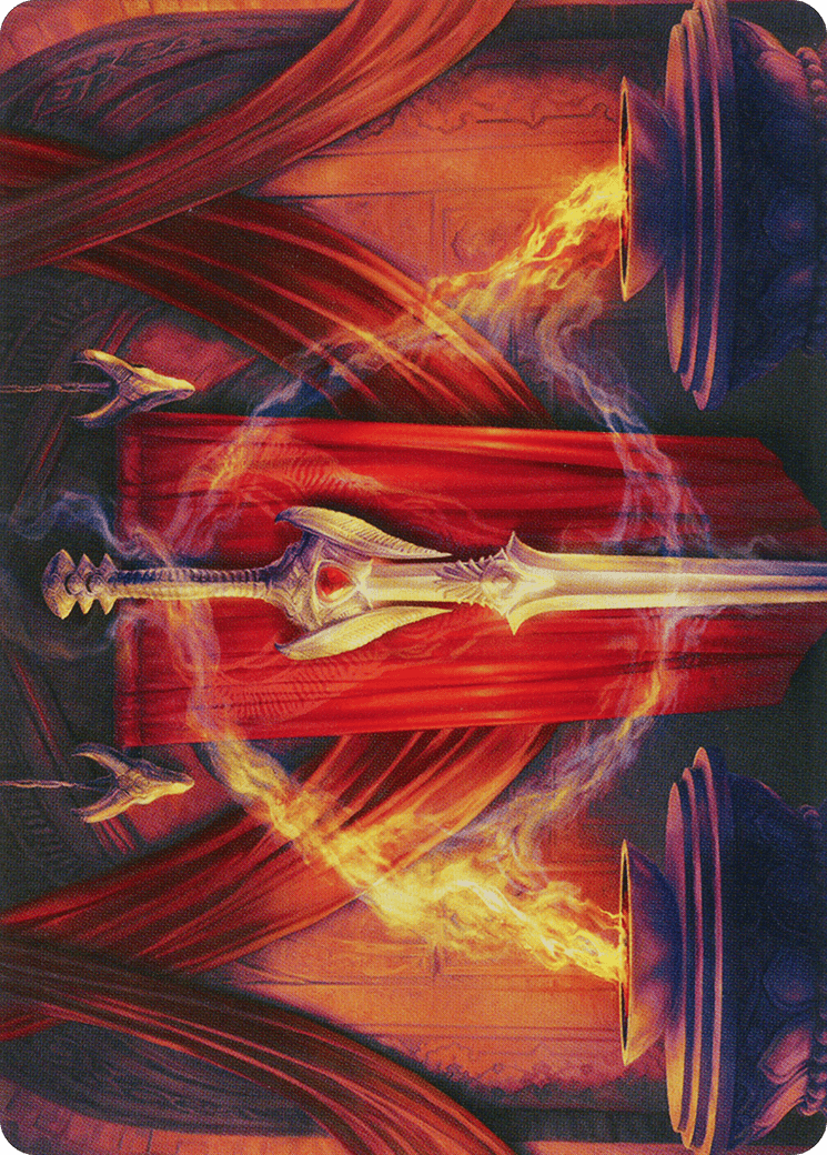 Ramosian Greatsword Art Card [March of the Machine Art Series] MTG Single Magic: The Gathering  | Multizone: Comics And Games