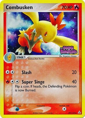 Combusken (39/110) (Stamped) [EX: Holon Phantoms] Pokemon Single Pokémon  | Multizone: Comics And Games