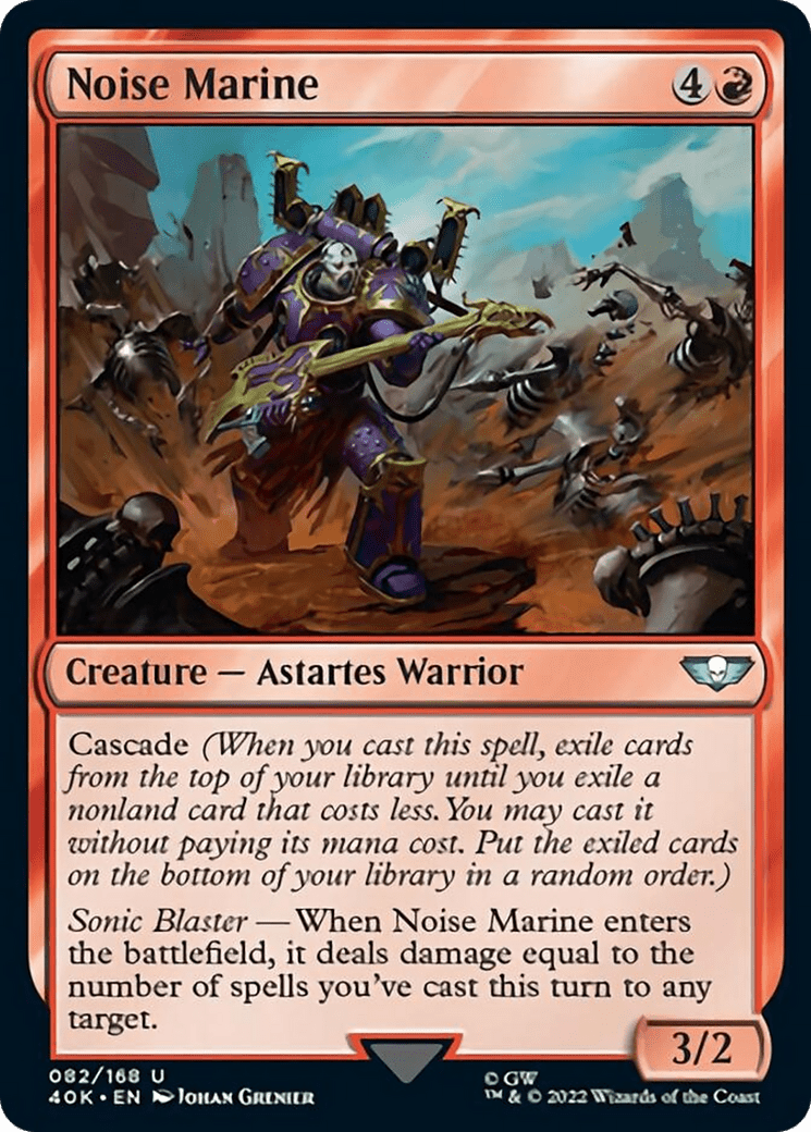 Noise Marine [Universes Beyond: Warhammer 40,000] MTG Single Magic: The Gathering  | Multizone: Comics And Games
