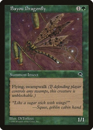 Bayou Dragonfly [Tempest] MTG Single Magic: The Gathering  | Multizone: Comics And Games