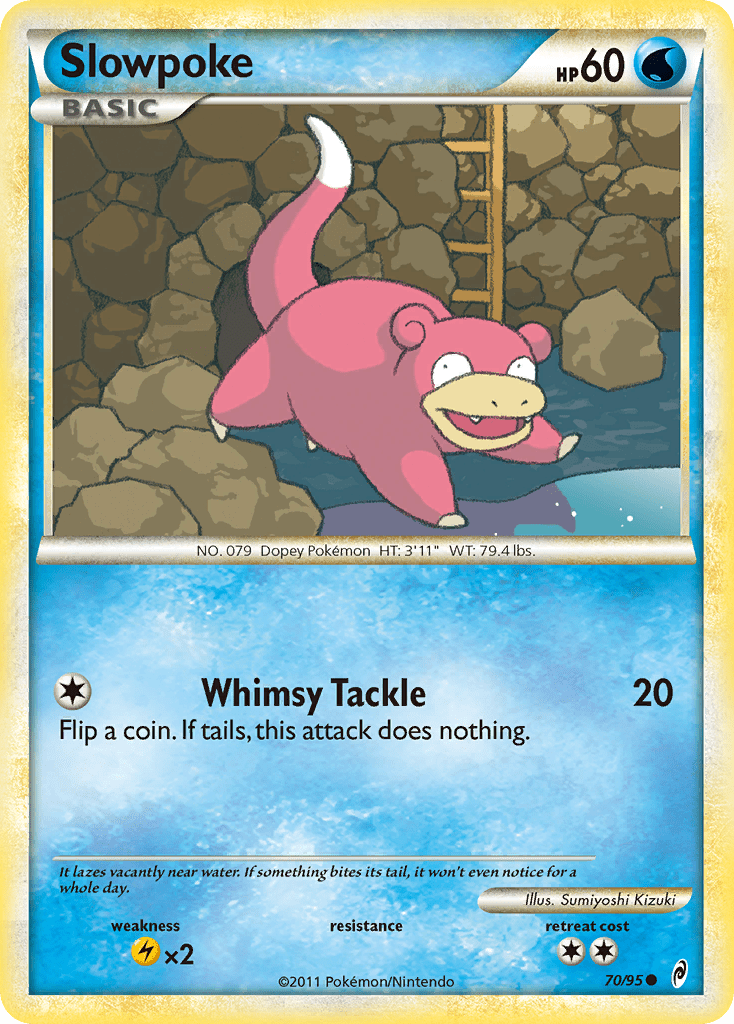 Slowpoke (70/95) [HeartGold & SoulSilver: Call of Legends] Pokemon Single Pokémon  | Multizone: Comics And Games