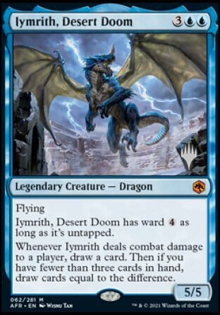 Iymrith, Desert Doom (Promo Pack) [Dungeons & Dragons: Adventures in the Forgotten Realms Promos] MTG Single Magic: The Gathering  | Multizone: Comics And Games