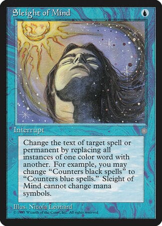 Sleight of Mind [Ice Age] MTG Single Magic: The Gathering  | Multizone: Comics And Games