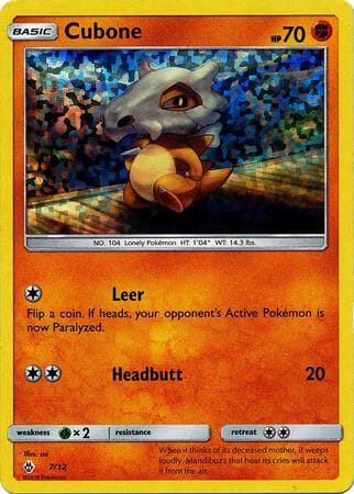 Cubone (7/12) [McDonald's Promos: 2018 Collection] Pokemon Single Pokémon  | Multizone: Comics And Games