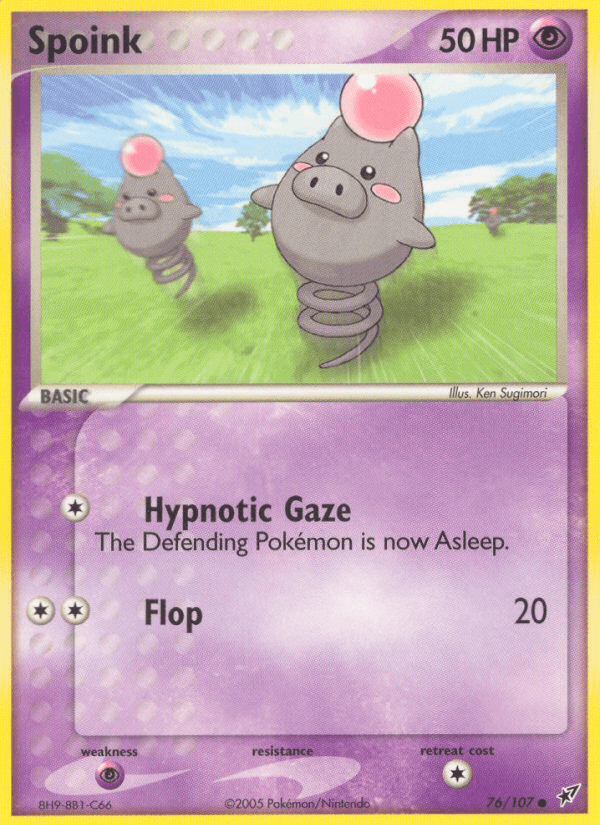 Spoink (76/107) [EX: Deoxys] Pokemon Single Pokémon  | Multizone: Comics And Games