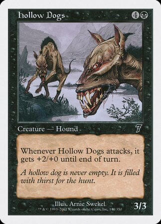 Hollow Dogs [Seventh Edition] MTG Single Magic: The Gathering  | Multizone: Comics And Games