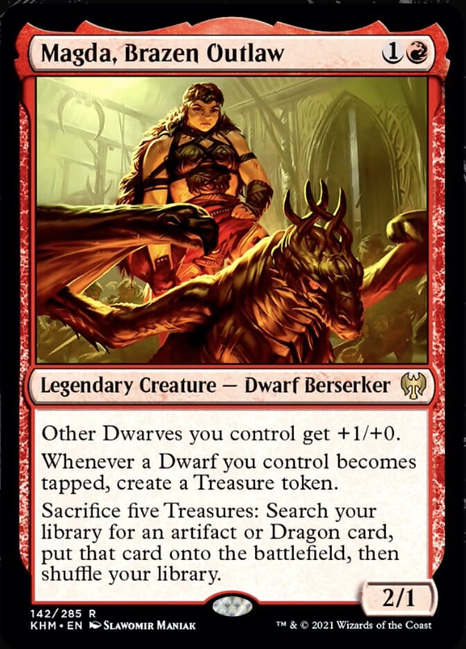Magda, Brazen Outlaw [Kaldheim] MTG Single Magic: The Gathering  | Multizone: Comics And Games