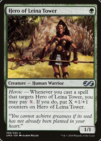 Hero of Leina Tower [Ultimate Masters] MTG Single Magic: The Gathering  | Multizone: Comics And Games