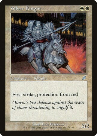 Silver Knight [Scourge] MTG Single Magic: The Gathering  | Multizone: Comics And Games
