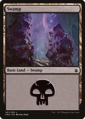 Swamp (301) [Commander Anthology] MTG Single Magic: The Gathering  | Multizone: Comics And Games