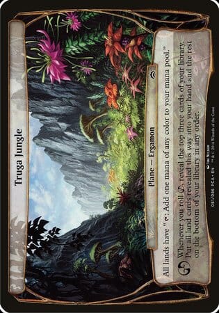 Truga Jungle (Planechase Anthology) [Planechase Anthology Planes] MTG Single Magic: The Gathering  | Multizone: Comics And Games