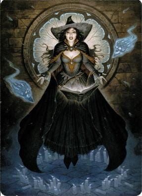 Tasha, the Witch Queen Art Card (76) [Commander Legends: Battle for Baldur's Gate Art Series] MTG Single Magic: The Gathering  | Multizone: Comics And Games