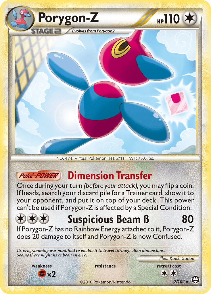 Porygon-Z (7/102) [HeartGold & SoulSilver: Triumphant] Pokemon Single Pokémon  | Multizone: Comics And Games