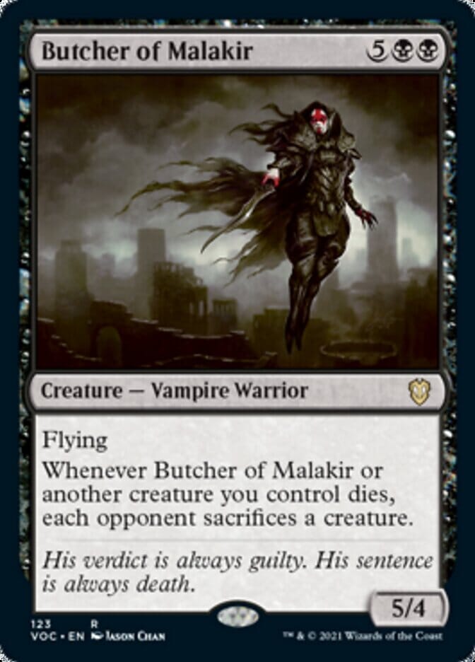 Butcher of Malakir [Innistrad: Crimson Vow Commander] MTG Single Magic: The Gathering  | Multizone: Comics And Games