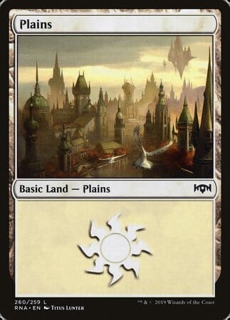 Plains [Ravnica Allegiance] MTG Single Magic: The Gathering  | Multizone: Comics And Games