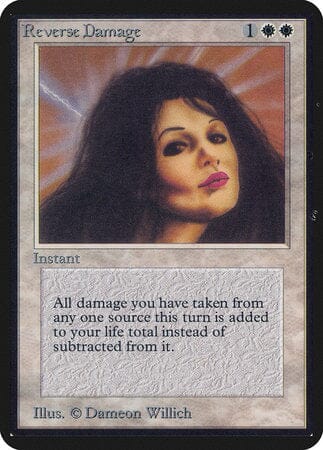 Reverse Damage [Limited Edition Alpha] MTG Single Magic: The Gathering  | Multizone: Comics And Games