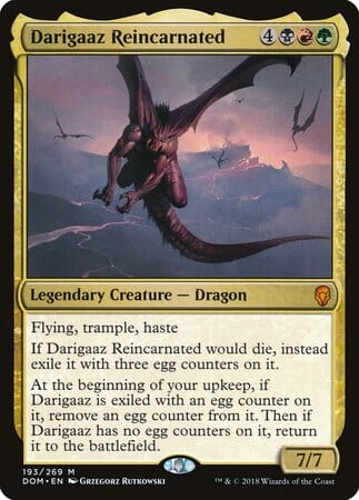 Darigaaz Reincarnated [Dominaria] MTG Single Magic: The Gathering  | Multizone: Comics And Games