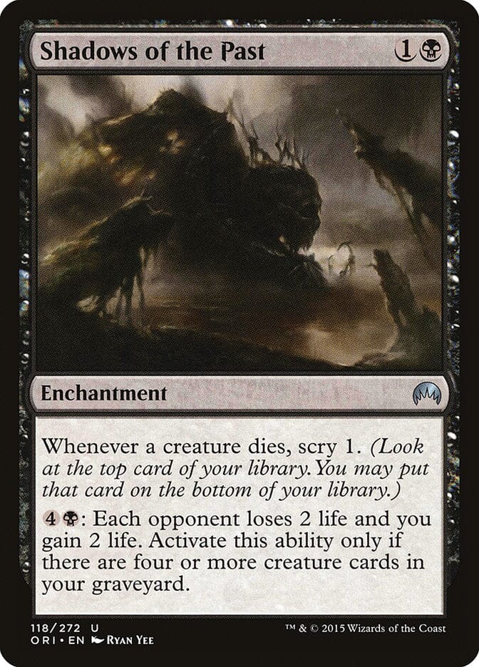 Shadows of the Past [Magic Origins] MTG Single Magic: The Gathering  | Multizone: Comics And Games