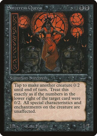 Sorceress Queen [Arabian Nights] MTG Single Magic: The Gathering  | Multizone: Comics And Games