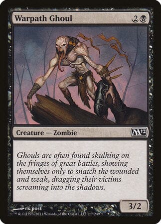 Warpath Ghoul [Magic 2012] MTG Single Magic: The Gathering  | Multizone: Comics And Games