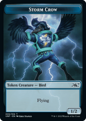 Squirrel // Storm Crow Double-sided Token [Unfinity Tokens] MTG Single Magic: The Gathering  | Multizone: Comics And Games