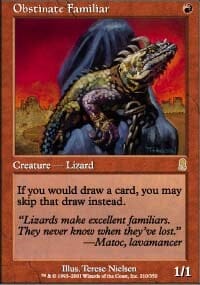 Obstinate Familiar [Odyssey] MTG Single Magic: The Gathering  | Multizone: Comics And Games