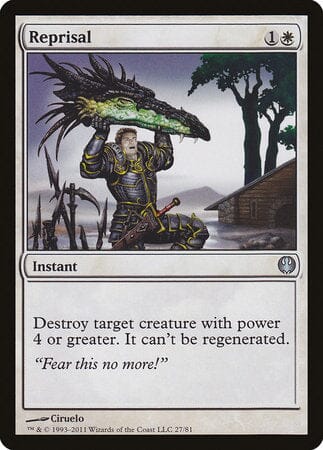 Reprisal [Duel Decks: Knights vs. Dragons] MTG Single Magic: The Gathering  | Multizone: Comics And Games