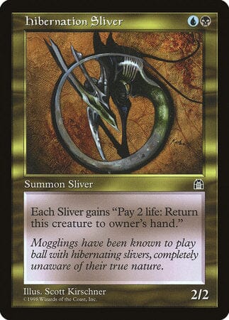 Hibernation Sliver [Stronghold] MTG Single Magic: The Gathering  | Multizone: Comics And Games